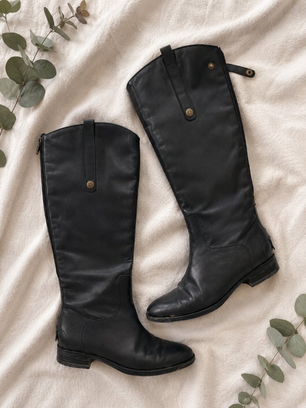 Sam Edelman Penny Tall Riding Boots | Women's Size 9 | Black